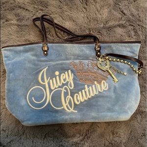 Y2K juicy couture baby blue purse